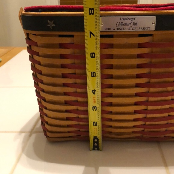 ⭐️LONGABERGER WHISTLE-STOP BASKET⭐️ - Picture 8 of 11